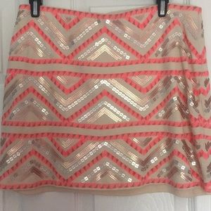 Express mini skirt size small